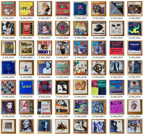 Vinyl singles 90s pop rock - 7'',